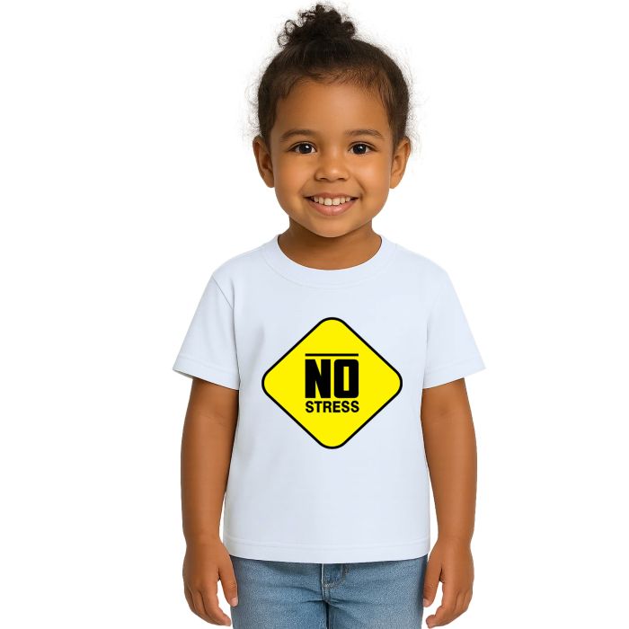 Camiseta No Stress Sem Estresse Estampa Personalizada