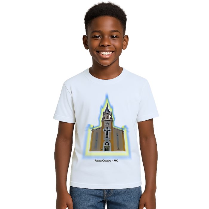 Camiseta Passa Quatro Igreja Matriz Estampa Personalizada