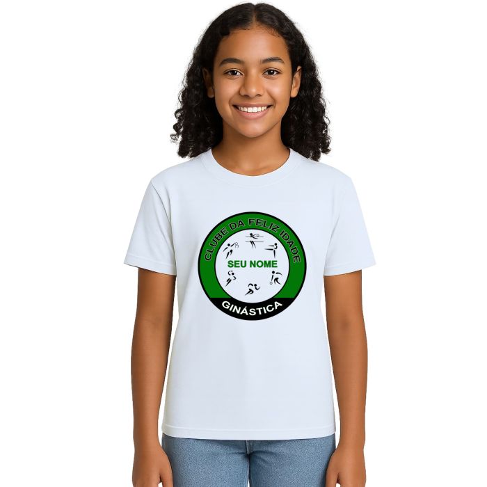 Camiseta Clube Da Feliz Idade Ginástica Personalizada