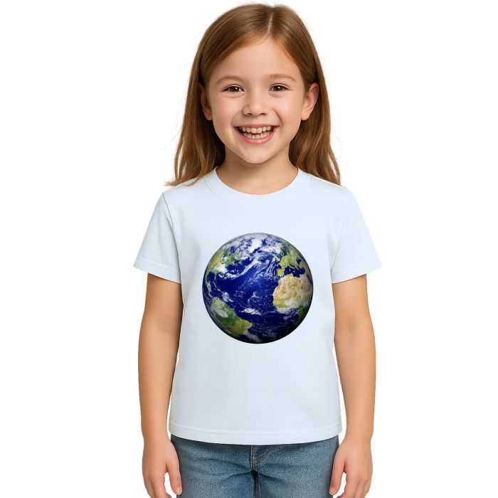 Camiseta Planeta Terra Globo Terrestre Personalizada