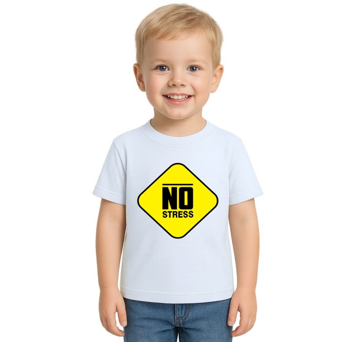 Camiseta No Stress Sem Estresse Estampa Personalizada