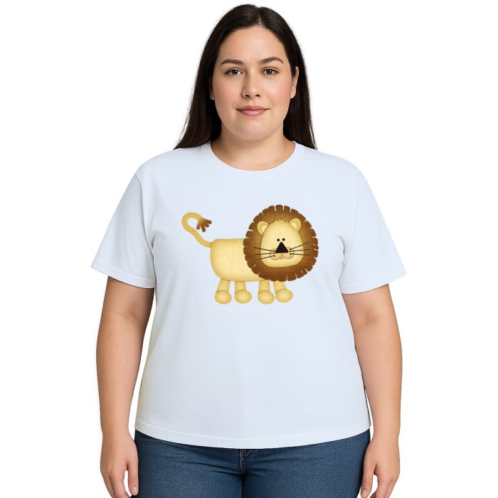 Camiseta Leão Animais Lion Estampa Personalizada