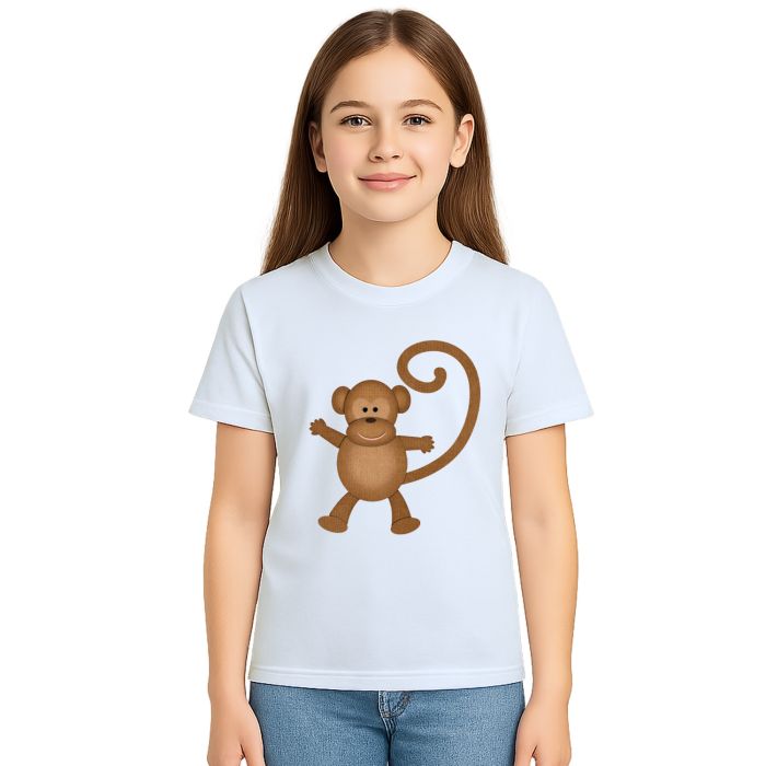 Camiseta Macaco Monkey Estampa Personalizada