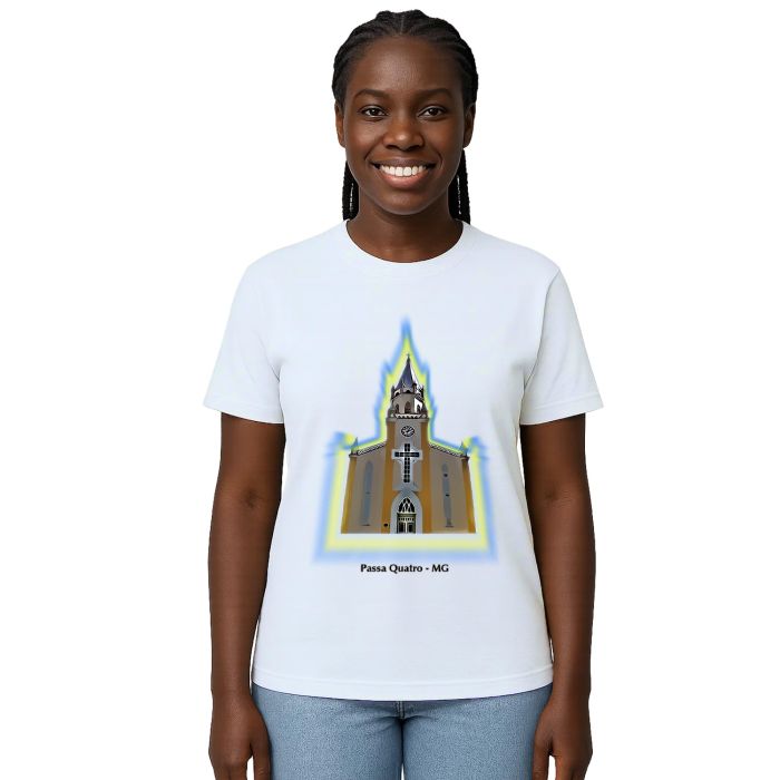 Camiseta Passa Quatro Igreja Matriz Estampa Personalizada