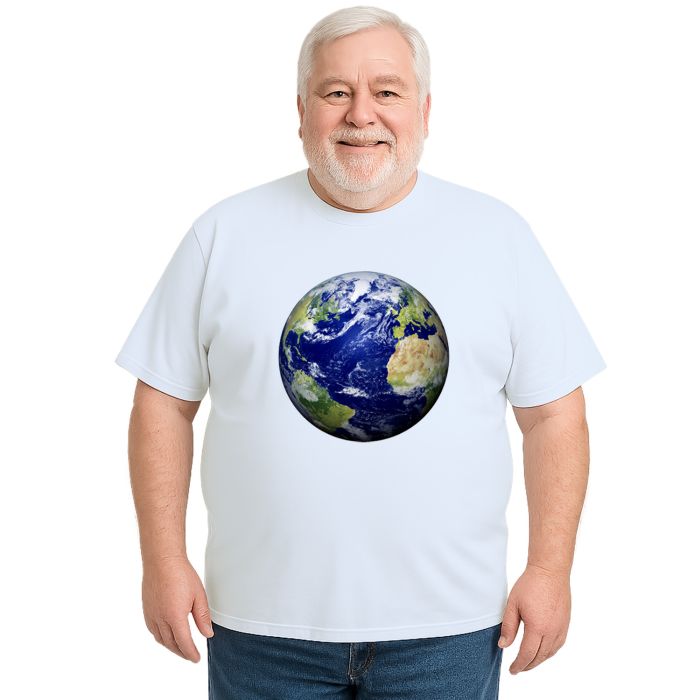 Camiseta Planeta Terra Globo Terrestre Personalizada