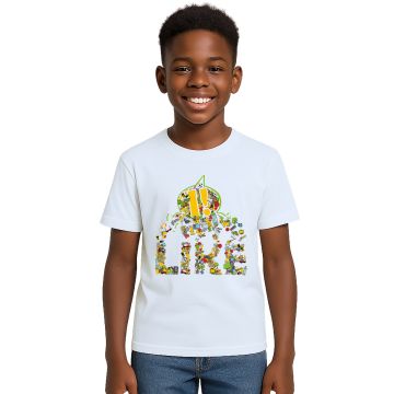 Camiseta Like Curtindo A Vida Estampa Personalizada