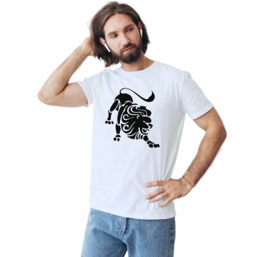Camiseta Signo Leão Tribal Astrologia Personalizada