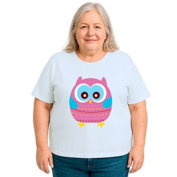Camiseta Coruja Corujinha Estampa Personalizada