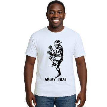 Camiseta Muay Thai Lutador Estampa Personalizada