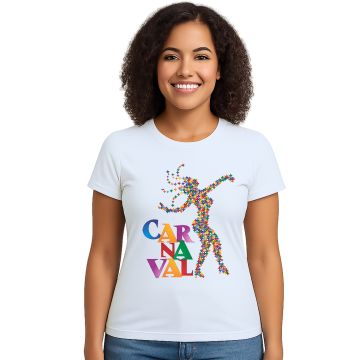 Camiseta Carnaval Sambista Estrelas Personalizada