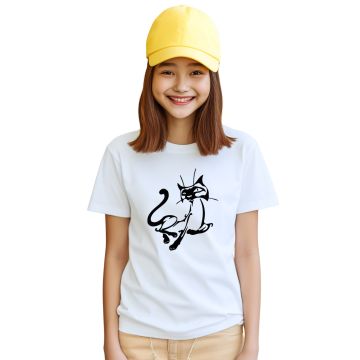 Camiseta Gata Gatinha Pet Estampa Personalizada