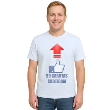 Camiseta 99 Garotas Curtiram Carnaval Personalizada