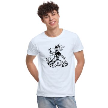 Camiseta São Jorge Religiosa Estampa Personalizada