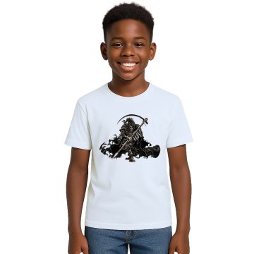 Camiseta A Morte Gótica Dark Estampa Personalizada