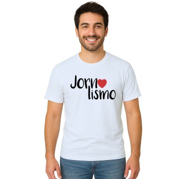Camiseta Jornalismo Universitária Estampa Personalizada