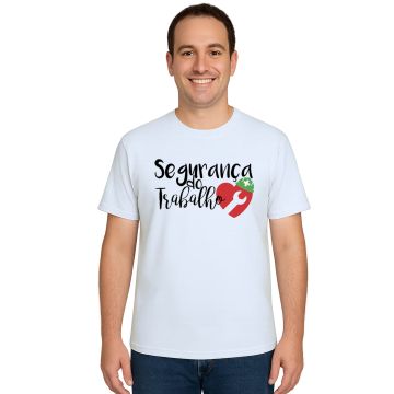 Camiseta Segurança Do Trabalho Personalizada Universitária