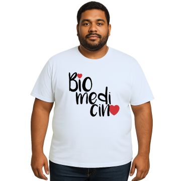 Camiseta Biomedicina Universitária Estampa Personalizada