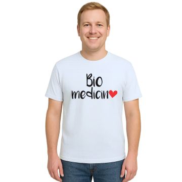 Camiseta Biomedicina Coração Universitária Personalizada