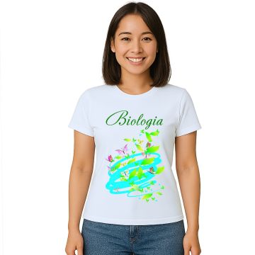 Camiseta Biologia Bióloga Universitária Personalizada