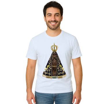 Camiseta Nossa Senhora de Aparecida Real Personalizada