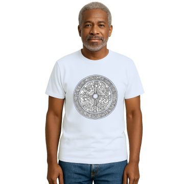 Camiseta Mandala Espiritual Zen Yoga Personalizada