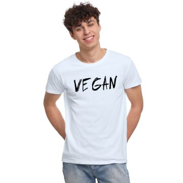 Camiseta Vegan Vegano Estilo de Vida Personalizada Algodão