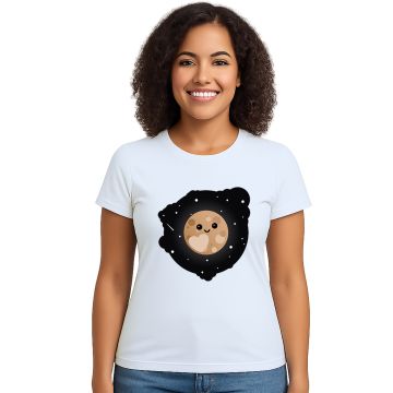 Camiseta Planeta Coração Natureza Estampa Personalizada