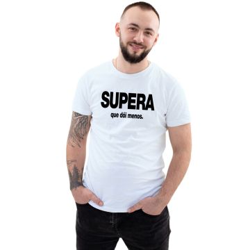 Camiseta Supera Que Dói Menos Estampa Personalizada