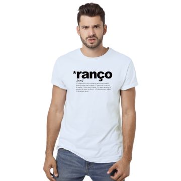 Camiseta Ranço Não Adianta Já Era Personalizada Algodão