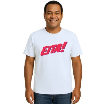 Camiseta Eita Vermelho Criativa Estampa Personalizada
