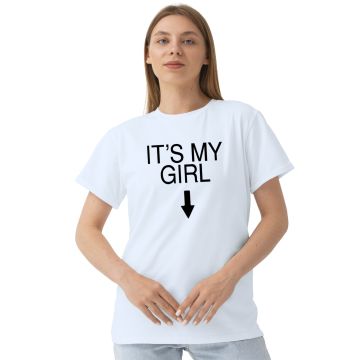 Camiseta I'ts My Girl Namorados Estampa Personalizada