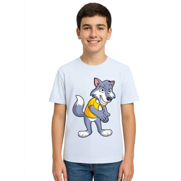 Camiseta Lobo Mau Arteiro Estampa Personalizada