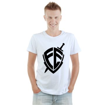 Camiseta Fé Espada Escudo Religiosa Estampa Personalizada