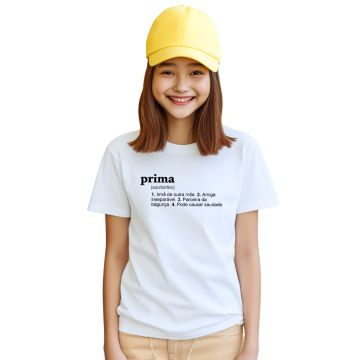 Camiseta Prima Substantivo Estampa Personalizada