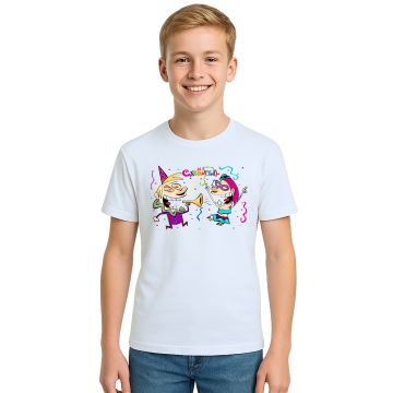 Camiseta Já é Carnaval Bloquinho Folia Estampa Personalizada