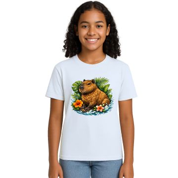 Camiseta Capivara Floresta Estampa Personalizada