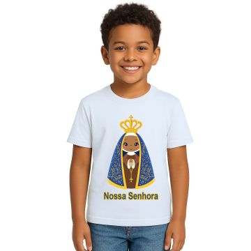 Camiseta Nossa Senhora Senhorinha Aparecida Personalizada