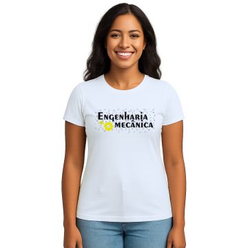 Camiseta Engenharia Mecânica Ferramentas Personalizada
