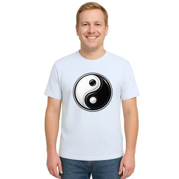 Camiseta Yin Yang Taijitu Xiantian Estampa Personalizada