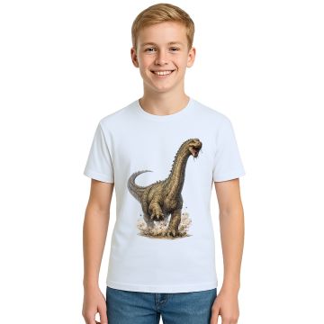 Camiseta Dinossauro Braquiossauro Estampa Personalizada
