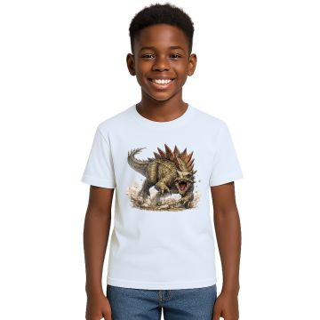 Camiseta Dinossauro Estegossauro Estampa Personalizada