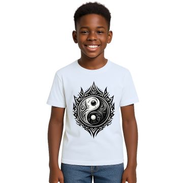 Camiseta Yin Yang Taijitu Taoismo Estampa Personalizada