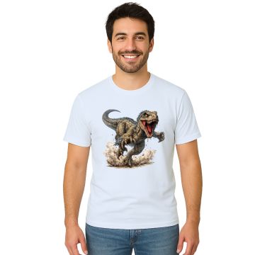Camiseta Dinossauro Velociraptor Estampa Personalizada