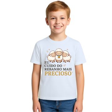 Camiseta Rebanho Mais Precioso Estampa Personalizada