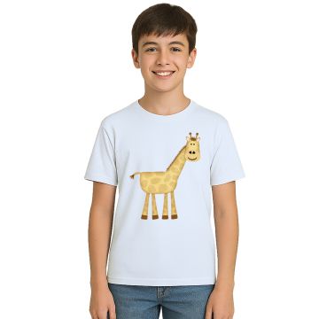 Camiseta Girafa Giraffe Girafinha Estampa Personalizada
