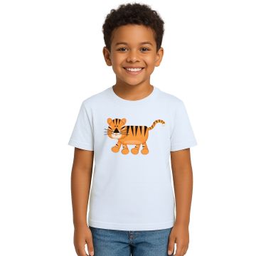 Camiseta Tigre Animais Tiger Estampa Personalizada