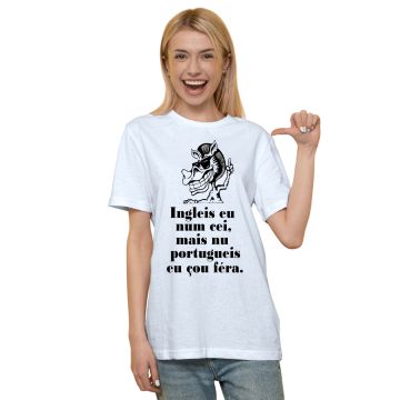Camiseta Portugueis Eu Çou Féra Estampa Personalizada