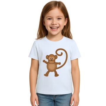 Camiseta Macaco Monkey Estampa Personalizada